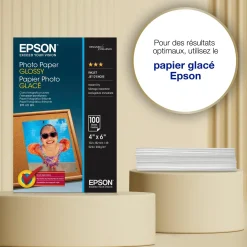 Epson Glossy Photo Paper (100 x 150mm), 200gsm, 100 sheets