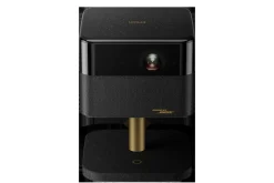 Epson Lifestudio Flex Édition spéciale luxe — EF-73 Noir profond, Projecteur intelligent portable, Sound by Bose, Google TV, 4K Pro UHD, Chargement sans fil, Usage intérieur/extérieur, Garantie 5 ans*