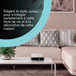 Epson Lifestudio Pop EF-61R quartz rose, Projecteur portable qualitatif, Son Bose, Google TV, HD intégrale, Utilisation en intérieur/extérieur, Garantie de 5 ans*