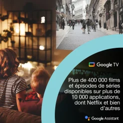 Epson Lifestudio Pop Plus EF-62B, Projecteur portable qualitatif, Sound by Bose, Google TV, 4K Pro UHD, Utilisation en intérieur/extérieur, Garantie de 5 ans*