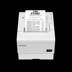 Epson TM-T88VII (151A0): USB, Ethernet, Fixed Interface, PS, UK, White