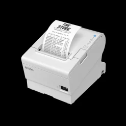 Epson TM-T88VII (151A0): USB, Ethernet, Fixed Interface, PS, UK, White