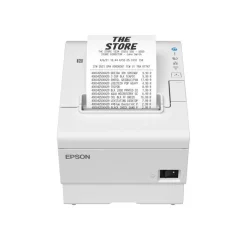 Epson TM-T88VII (151A0): USB, Ethernet, Fixed Interface, PS, UK, White