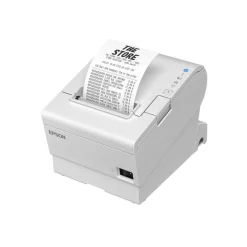 Epson TM-T88VII (151A0): USB, Ethernet, Fixed Interface, PS, UK, White