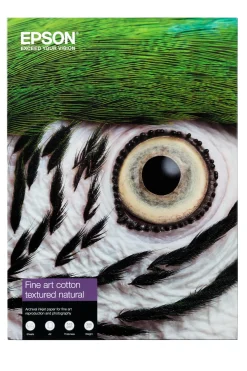 Fine Art Cotton Textured Natural II, A2 25 Sheets