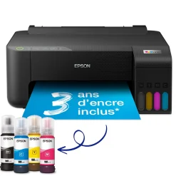 Imprimante A4 Wi-Fi EcoTank ET-1810 équipée de réservoirs d’encre, avec jusqu’à 3 ans d’encre inclus