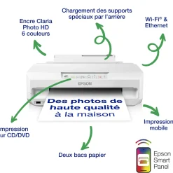 Imprimante Jet d’Encre A4 sans fil Expression Photo XP‑65