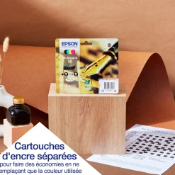 Imprimante Jet d’Encre A4 WorkForce WF-2110W avec connexion Wi-Fi et Ethernet