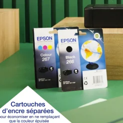Imprimante Jet d’Encre A4 portable monofonction WorkForce WF-110W