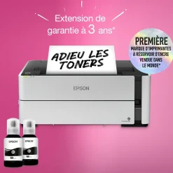 Imprimante monochrome A4 EcoTank ET-M1170 avec réservoir d’encre et Wi-Fi