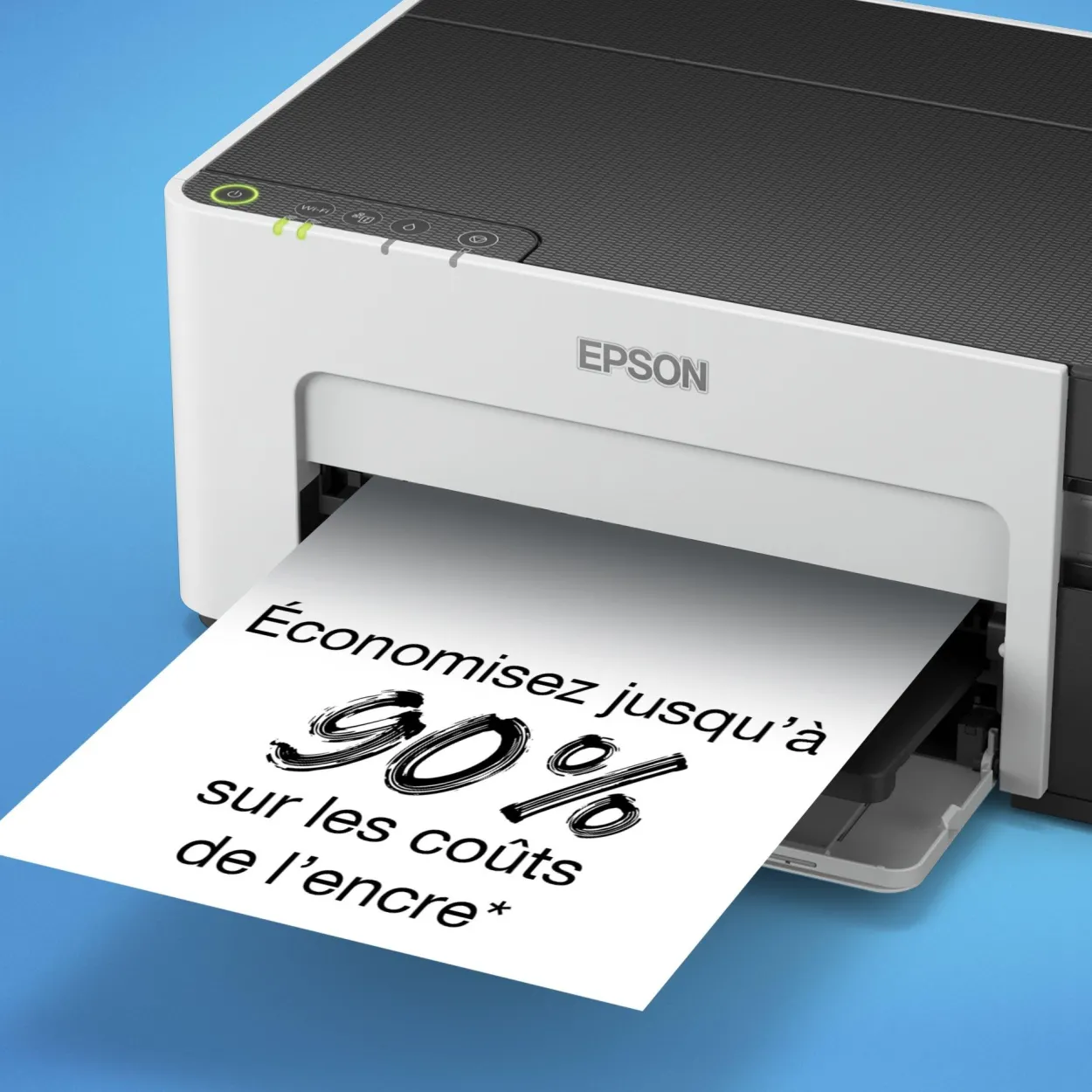 Imprimante monochrome A4 EcoTank ET-M1120 avec réservoir d’encre et Wi-Fi