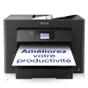 Imprimante multifonction Jet d’Encre A3 WorkForce WF-7830DTWF et 3 mois d’approvisionnement en encre offerts avec l’abonnement ReadyPrint*