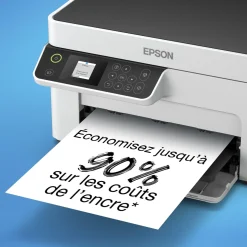 Imprimante multifonction monochrome A4 EcoTank ET-M2120 avec réservoir d’encre et Wi-Fi