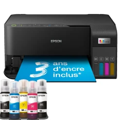Imprimante multifonction A4 Wi-Fi EcoTank ET-2830 équipée de réservoirs d’encre, avec jusqu’à 3 ans d’encre inclus