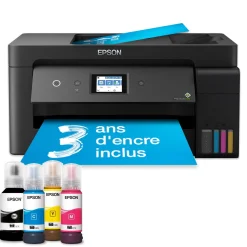 Imprimante multifonction A3+ Wi-Fi EcoTank ET-15000 équipée de réservoirs d’encre, avec jusqu’à 3 ans d’encre inclus