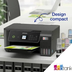 Imprimante multifonction A4 Wi-Fi EcoTank ET-2871 équipée de réservoirs d’encre, avec jusqu’à 3 ans d’encre inclus