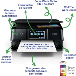 Imprimante multifonction Jet d’Encre photo A4 Expression XP‑8700