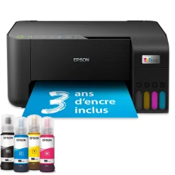 Imprimante multifonction A4 Wi-Fi EcoTank ET-2860 équipée de réservoirs d’encre, avec jusqu’à 3 ans d’encre inclus