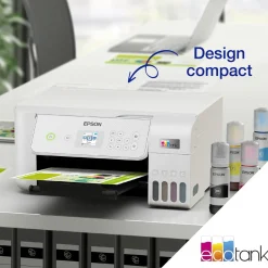 Imprimante multifonction A4 Wi-Fi EcoTank ET-2876 équipée de réservoirs d’encre, avec jusqu’à 3 ans d’encre inclus
