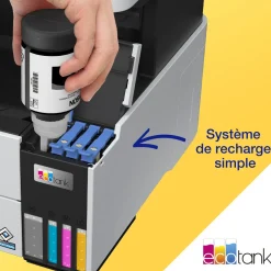 Imprimante multifonction A4 EcoTank ET-5150 avec réservoir d’encre et Wi-Fi