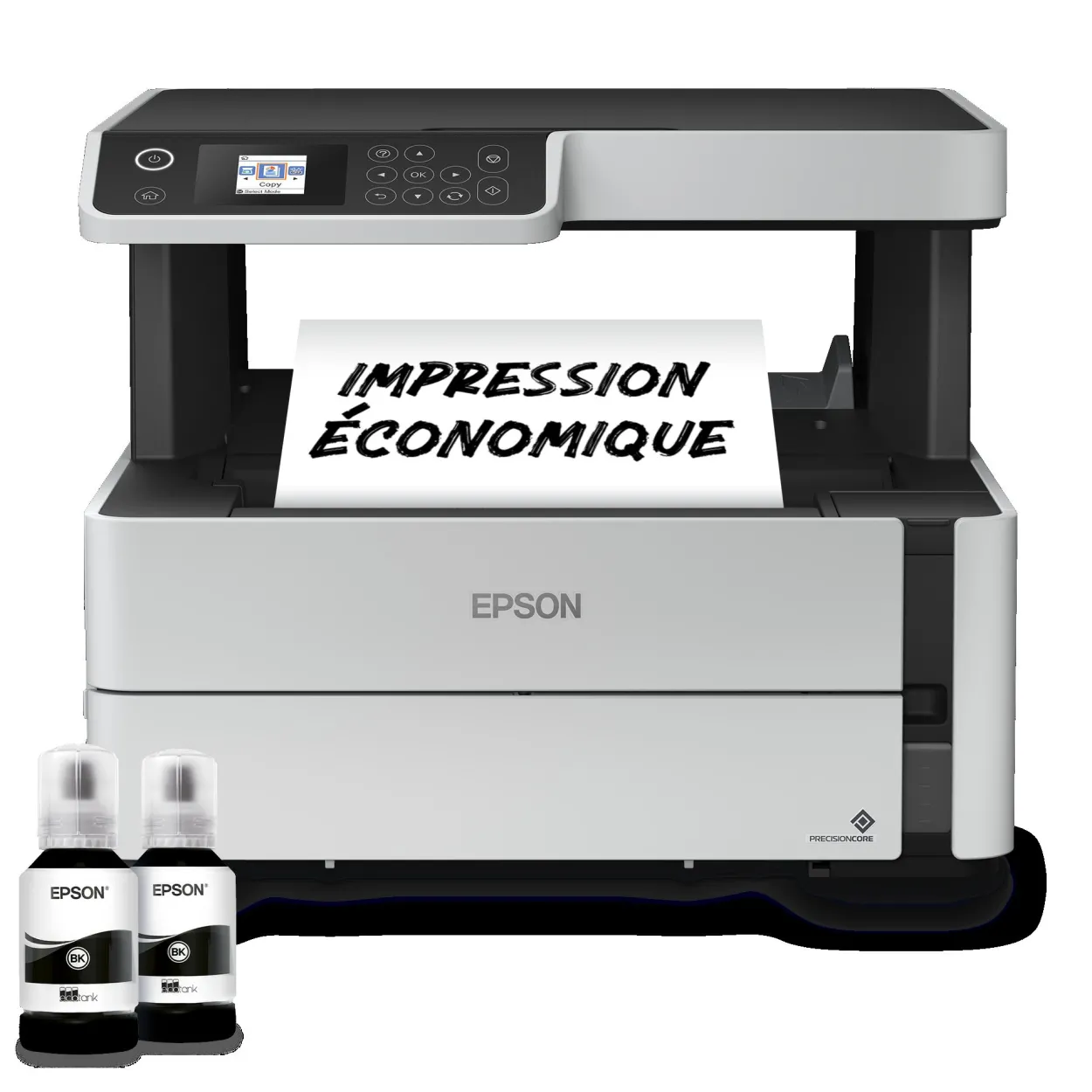 Imprimante multifonction monochrome A4 EcoTank ET-M2170 avec réservoir d’encre et Wi-Fi