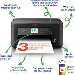 Imprimante multifonction Jet d’Encre A4 Expression XP-5200