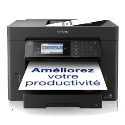 Imprimante multifonction Jet d’Encre A3+ WorkForce WF-7840DTWF et 3 mois d’approvisionnement en encre offerts avec l’abonnement ReadyPrint*