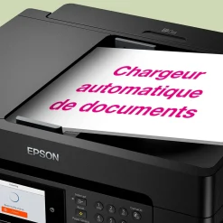 Imprimante multifonction Jet d’Encre A3+ WorkForce WF-7840DTWF et 3 mois d’approvisionnement en encre offerts avec l’abonnement ReadyPrint*