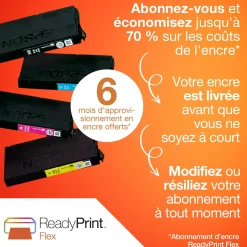 Imprimante multifonction Jet d’Encre A3+ WorkForce WF-7840DTWF et 3 mois d’approvisionnement en encre offerts avec l’abonnement ReadyPrint*