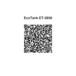 Imprimante multifonction A4 Wi-Fi EcoTank ET-2856 équipée de réservoirs d’encre, avec jusqu’à 3 ans d’encre inclus