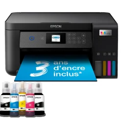 Imprimante multifonction A4 Wi-Fi EcoTank ET-2851 équipée de réservoirs d’encre, avec jusqu’à 3 ans d’encre inclus