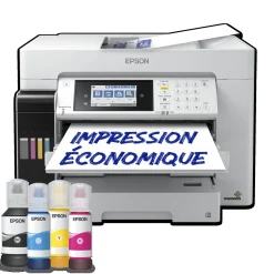 Imprimante multifonction A3 EcoTank ET-16680 avec Wi-Fi, réservoirs d’encre, scanner, copie et fax