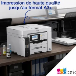Imprimante multifonction A3 EcoTank ET-16680 avec Wi-Fi, réservoirs d’encre, scanner, copie et fax