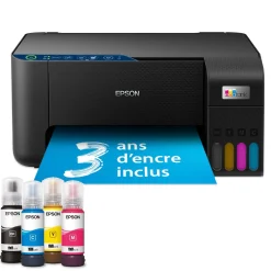Imprimante multifonction A4 Wi-Fi EcoTank ET-2861 équipée de réservoirs d’encre, avec jusqu’à 3 ans d’encre inclus