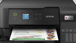 Imprimante multifonction A4 Wi-Fi EcoTank ET-2840 équipée de réservoirs d’encre, avec jusqu’à 3 ans d’encre inclus