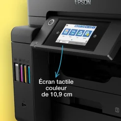 Imprimante multifonction A4 EcoTank ET-5850 avec Wi-Fi, réservoirs d’encre et fax