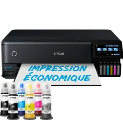 Imprimante photo A3+ EcoTank ET-8550 avec réservoirs d’encre et Wi-Fi