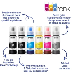 Imprimante photo A3+ EcoTank ET-8550 avec réservoirs d’encre et Wi-Fi