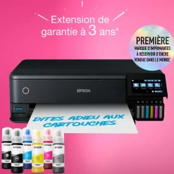 Imprimante photo A3+ EcoTank ET-8550 avec réservoirs d’encre et Wi-Fi