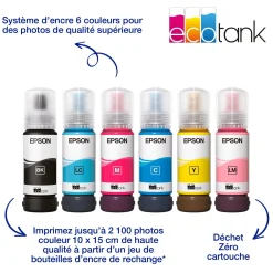 Imprimante photo A3+ EcoTank ET-18100 avec réservoirs d’encre et Wi-Fi