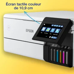 Imprimante photo A4 EcoTank ET-8500 avec réservoir d’encre et Wi-Fi