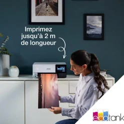 Imprimante photo A4 EcoTank ET-8500 avec réservoir d’encre et Wi-Fi
