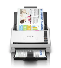 Le scanner recto verso automatique WorkForce DS-530III permet de numériser rapidement les documents professionnels