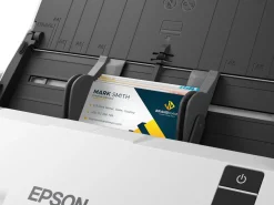 Le scanner recto verso automatique WorkForce DS-530III permet de numériser rapidement les documents professionnels
