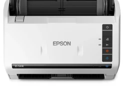 Le scanner recto verso automatique WorkForce DS-530III permet de numériser rapidement les documents professionnels
