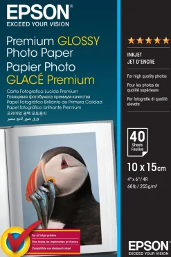 Premium Glossy Photo Paper, 100 x 150 mm, 255g/m2, 40 Sheets