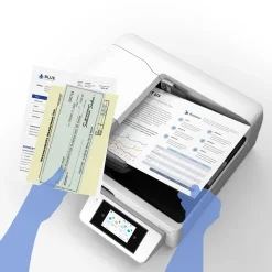 Scanner à plat A3 WorkForce DS-71000WN avec connexion réseau et compatible avec des plateformes ouvertes, avec chargeur automatique de documents de 150 feuilles