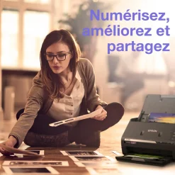 Scanner photo A4 rapide FastFoto FF-680W avec chargeur automatique et connexion Wi-Fi