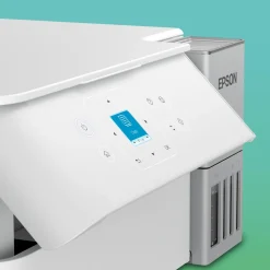 Solution d’impression A4 blanche EcoTank ET-2959 équipée d’une connexion Wi-Fi et de réservoirs d’encre, avec jusqu’à 3 ans d’encre inclus