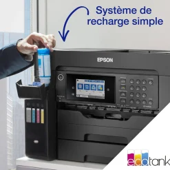 Solution d’impression A3+ EcoTank ET-16605 avec Wi-Fi, réservoirs d’encre et fax
